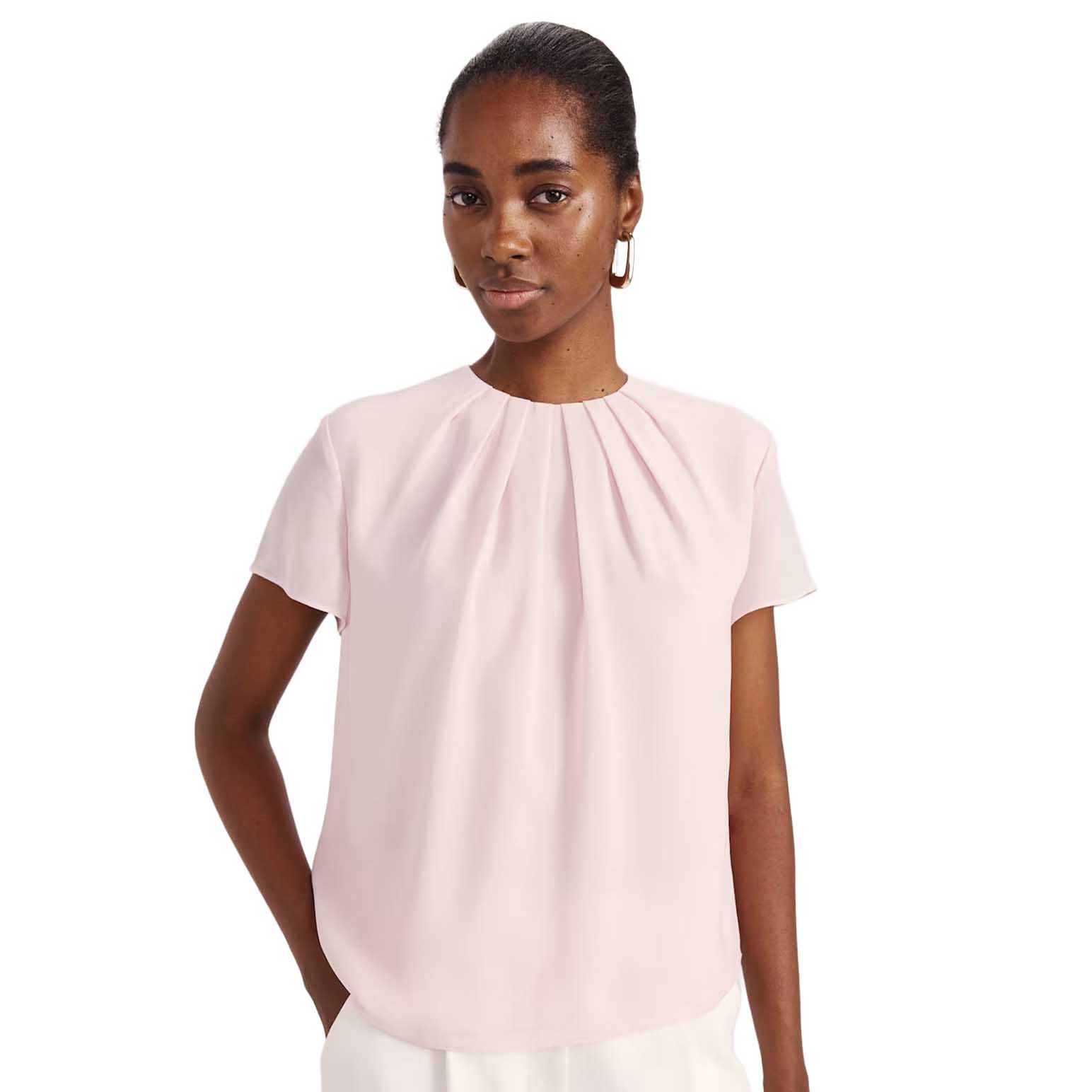 SABA Willa Tuck Detail Ss Top